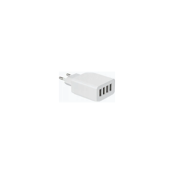ŁAD SIECIOWA 4XUSB-A+KABEL LIGHTNING 18W