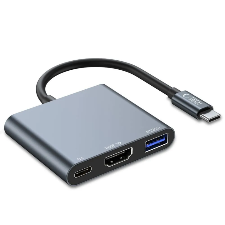 ADAPTER HUB VERBATIM USB-C/HDMI/USB-A