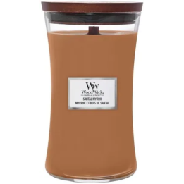 SŁOIK WOODWICK 609,5G SANTAL MYRRH