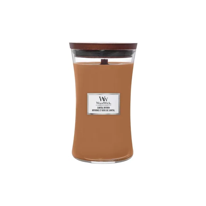 SŁOIK WOODWICK 609,5G SANTAL MYRRH