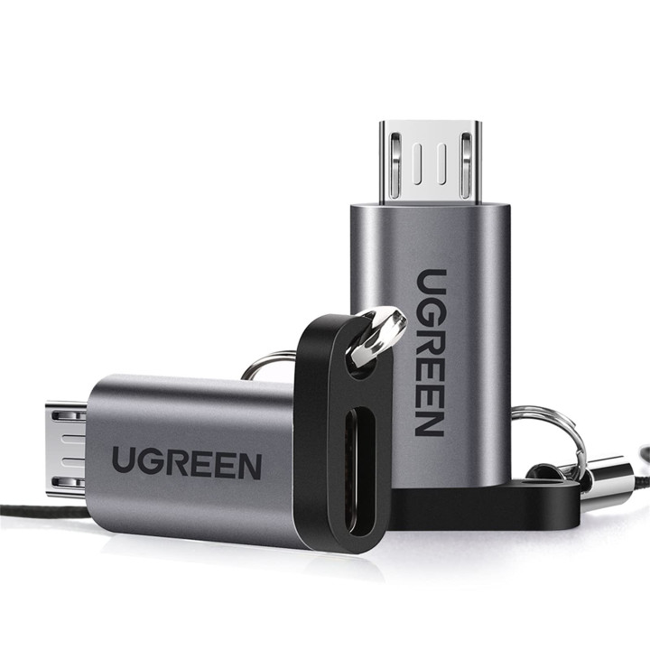 ADAPTER USB-C DO MICRO USB UGREEN GRAY