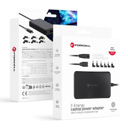 ZASILACZ UNIWERSALNY DO LAPTOPA FORCELL 65W USB-C