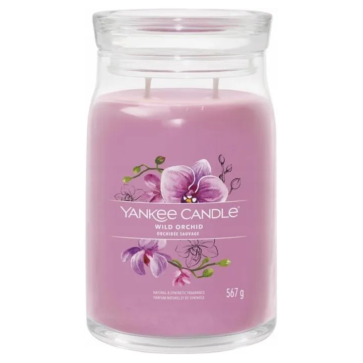 SŁOIK YANKEE CANDLE SIGNA 567G WILD ORCHID