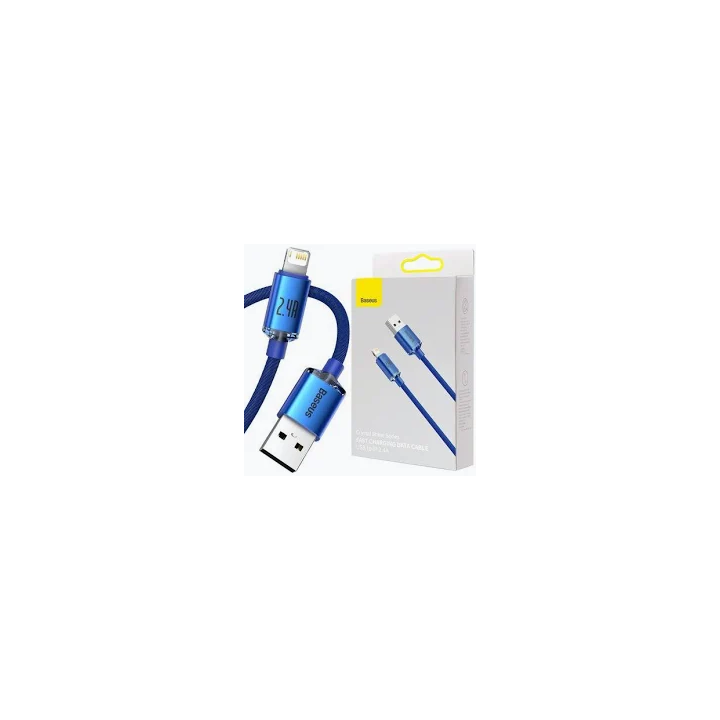 KABEL BASEUS LIGHTNING 2,4A 1M BLUE