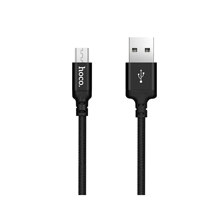 KABEL HOCO MICRO USB 2M BLACK