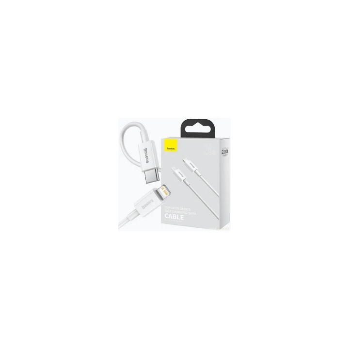 KABEL BASEUS TYP C-LIGHTNING 20W 2M POWERD DELIVER