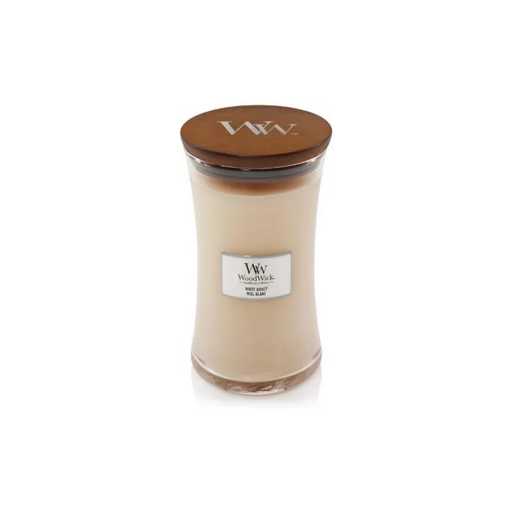 SŁOIK WOODWICK 609,5G WHITE HONEY