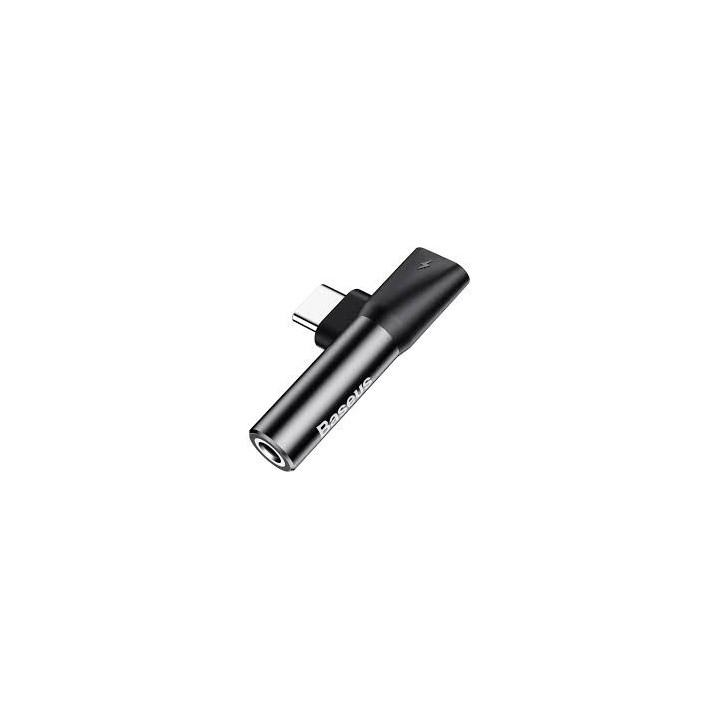 ADAPTER BASEUS L41 TYP-C MĘSKI NA TYP-C+JACK