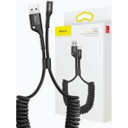 KABEL BASEUS FISH EYE SPRING IPHONE 2A 1M CALSR-01