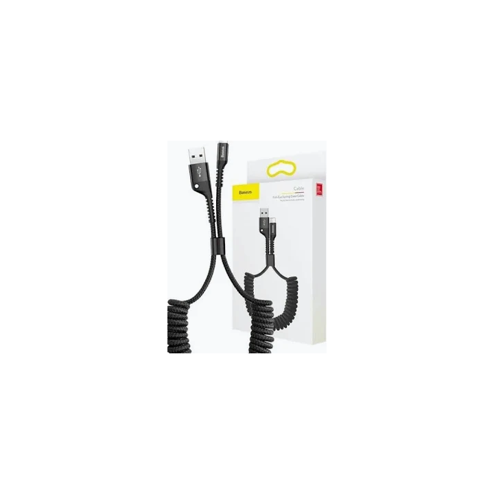 KABEL BASEUS FISH EYE SPRING IPHONE 2A 1M CALSR-01