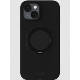 CASE SILICON RING IPHONE 14 BLACK