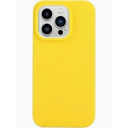 CASE SILICON IPHONE 15 PRO YELLOW