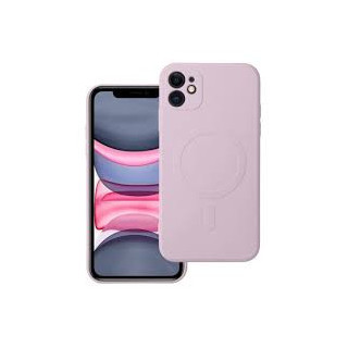CASE SILICON MAG COVER IPHONE 11 PINK
