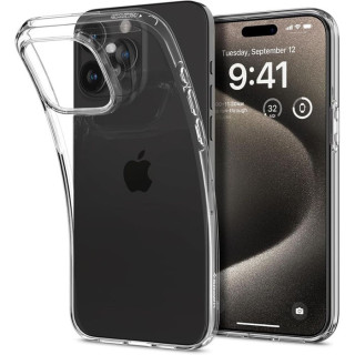 ETUI SPIGEN LIQUID IPHONE 15 PRO MAX CLEAR