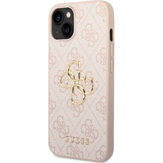 GUESS 4G METAL LOGO IPHONE 15 PINK