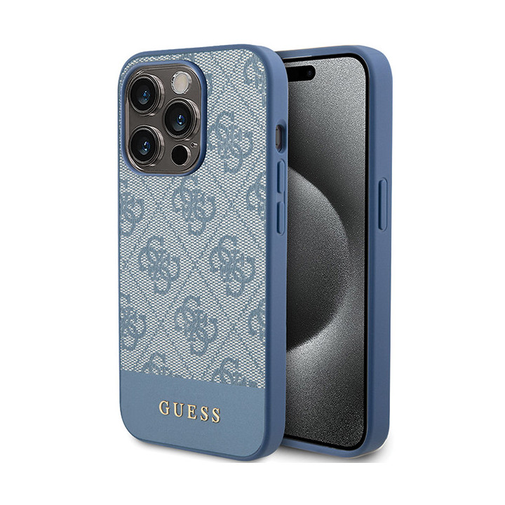 GUESS STRIPE COLLECTION IPHONE 15 BLUE