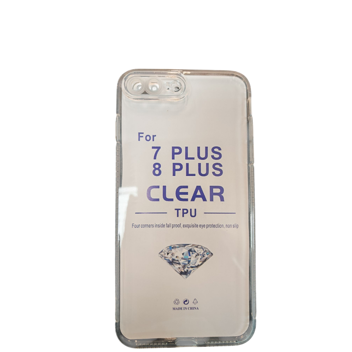 JELLY CASE IPHONE 7 8 PLUS CLEAR