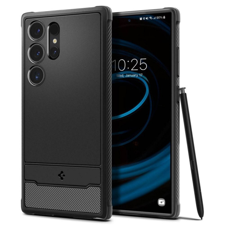 SPIGEN RUGGED ARMOR SAM GALAXY S24 ULTRA BLACK
