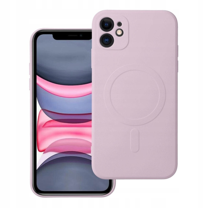 CASE SILICON MAG COVER IPHONE 11 PRO PINK