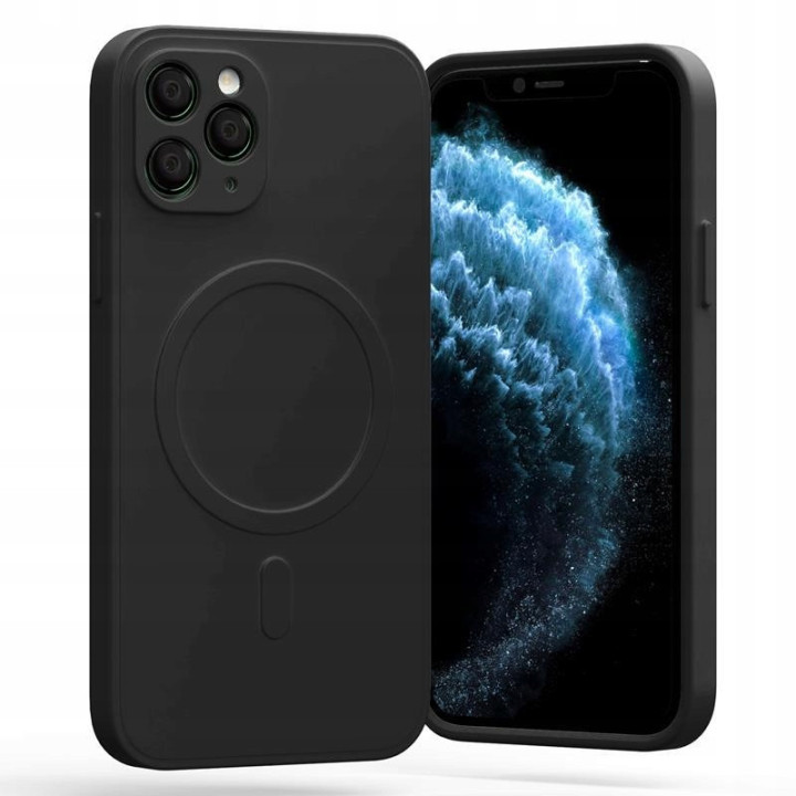 MERCURY SEMI-SILICON MAGSAFE IPHONE 11 PRO BLACK
