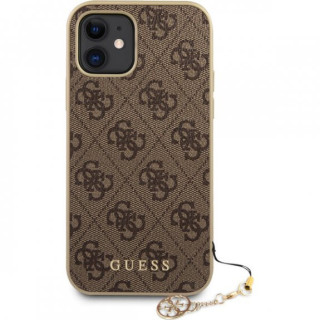 ETUI GUESS CHARMS IPHONE 12 MINI BROWN