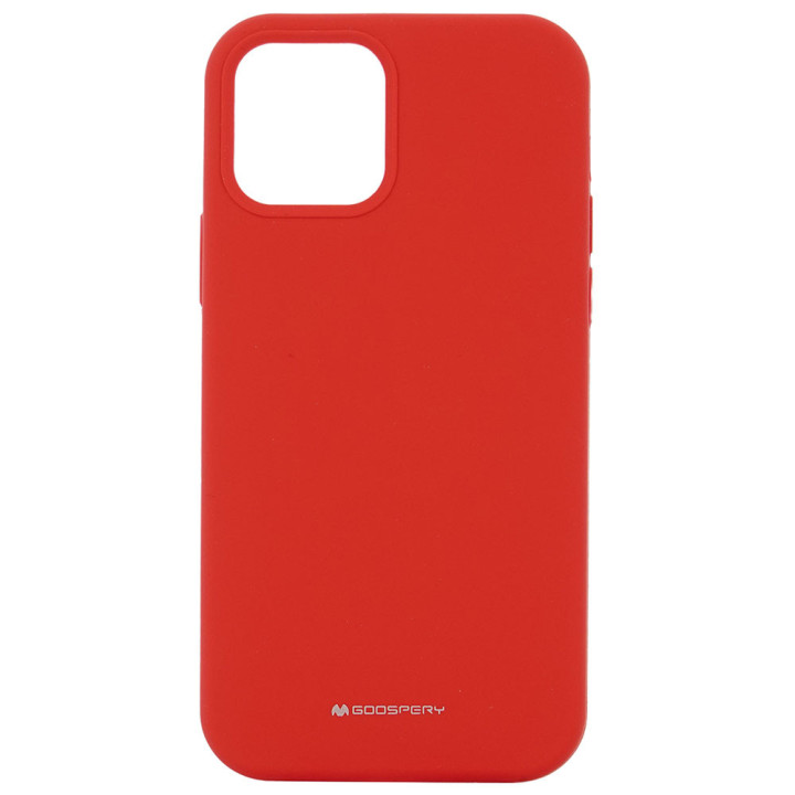MERCURY SILICONE IPHONE 12 12 PRO RED
