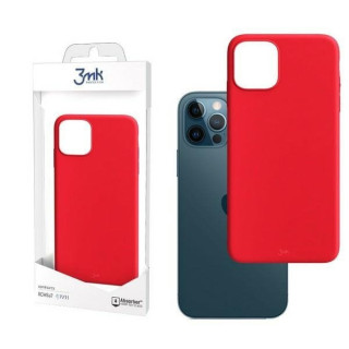 3MK MATT CASE IPHONE 12 12 PRO RED