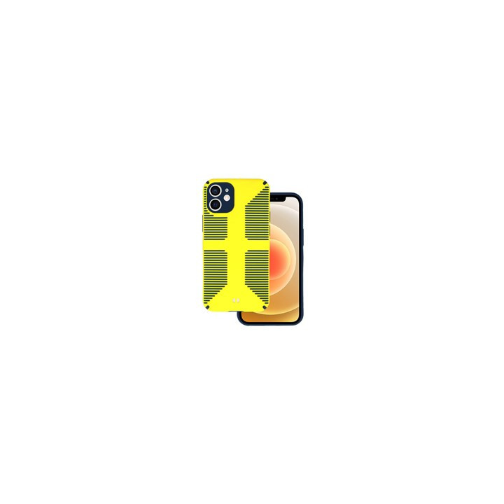 CASE TEL PROTECT GRIP IPHONE 12 YELLOW