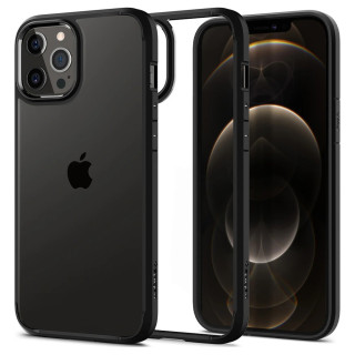 ETUI SPIGEN ULTRA HYBRID IPHONE 12 12 PRO BLACK