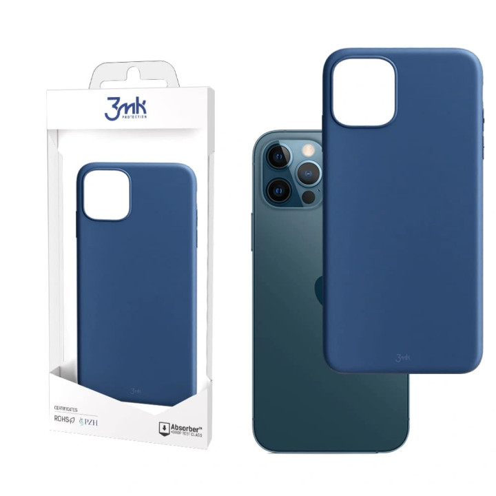 CASE MATT IPHONE 12 12 PRO BLUE