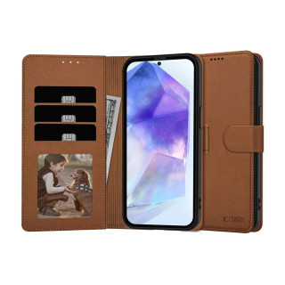 FLIP TECH WALLET SAM GALAXY A56 BROWN