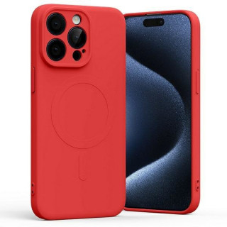 CASE SILICON MAGSAFE IPHONE 12 12 PRO RED