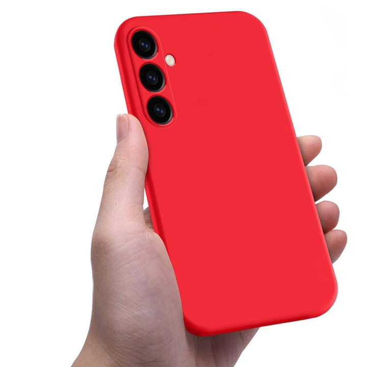 CASE SILICON SAM GALAXY A05S RED