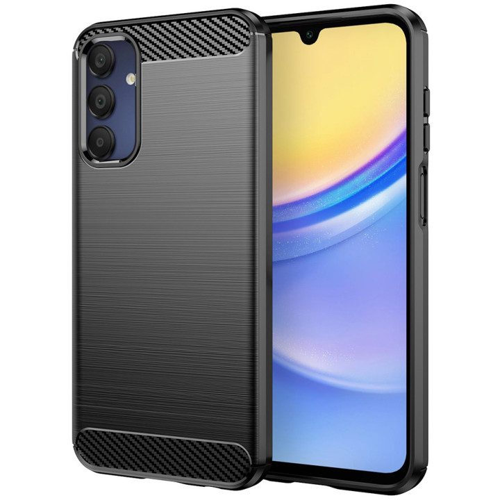 SLINE CARBON SAM GALAXY A15 M15 BLACK