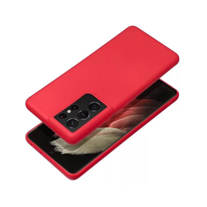 CASE SILICON SAM GALAXY A55 RED