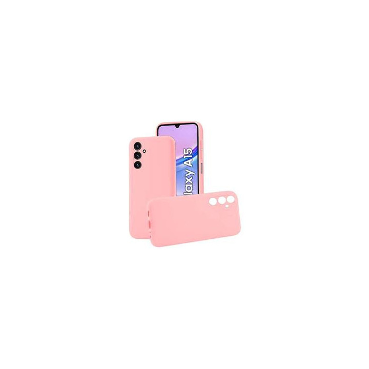 CASE SILICON SAM GALAXY A15 M15 JASNY PINK