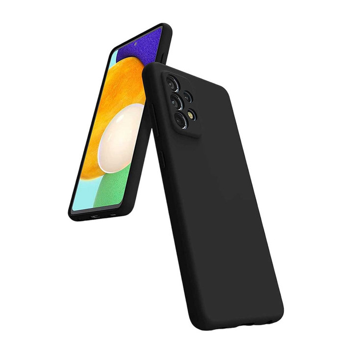 CASE SILICON SAM GALAXY A53 BLACK