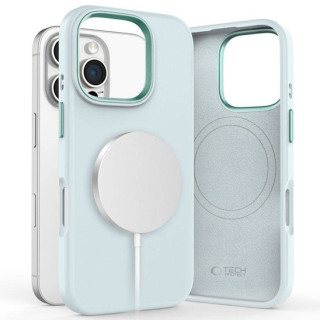 CASE SILICON MAGSAFE IPHONE 16 PRO MAX SKY BLUE