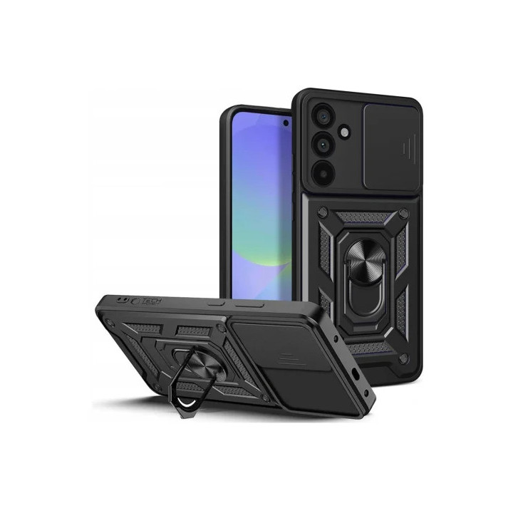 CASE TECH CAMSHIELD SAM GALAXY A36 BLACK