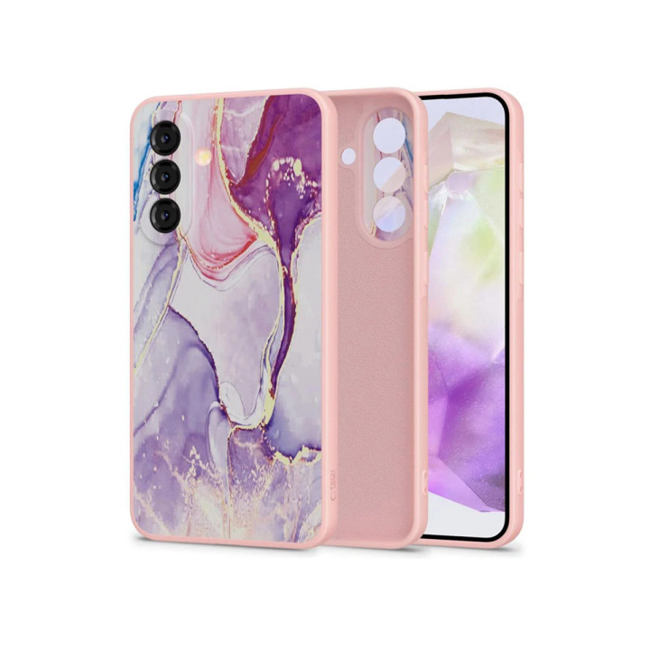 CASE TECH ICON SILICON SAM GALAXY A36 MARBLE
