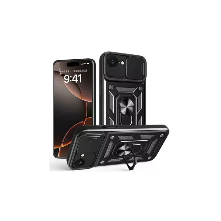 CASE CAMSHIELD IPHONE 16E BLACK
