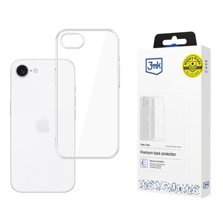3MK CLEAR CASE IPHONE 16E