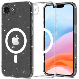 CASE TECH MAGSAFE GLITTER IPHONE 16E 17E CLEAR