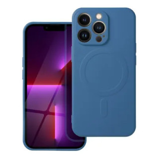 CASE SILICON MAGSAFE IPHONE 16E 17E BLUE