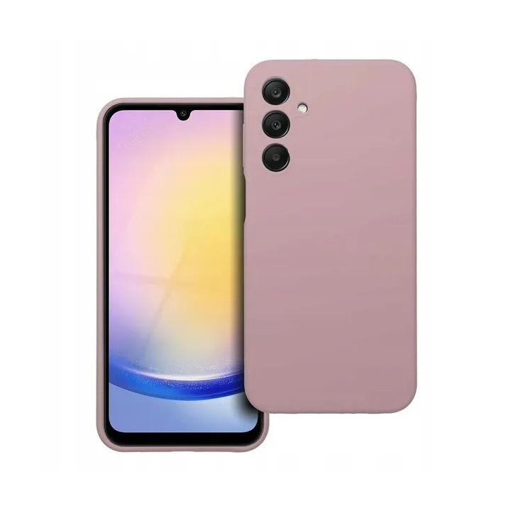 CASE SILICON SAM GALAXY A25 A24 M34 JASNY PINK