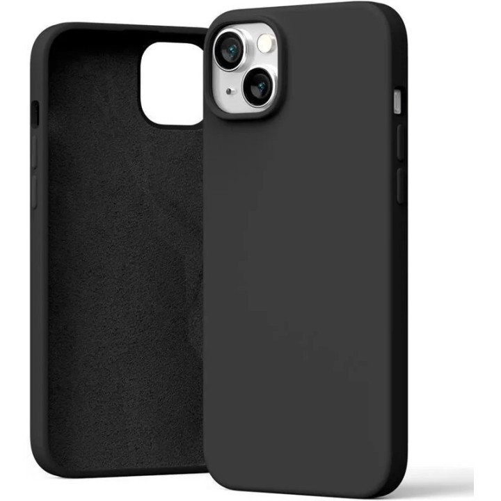 MERCURY SILICONE IPHONE 15 PLUS BLACK