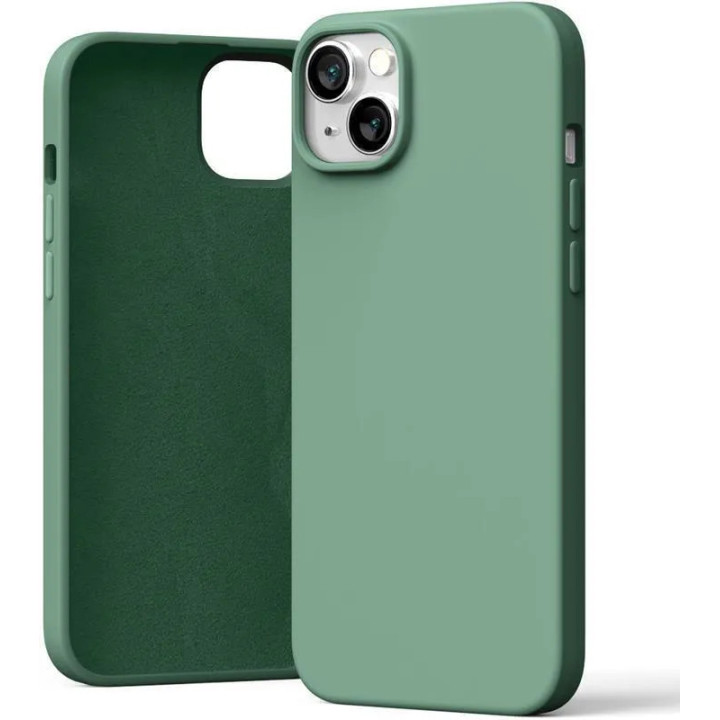 MERCURY SILICONE IPHONE 15 PLUS GREEN