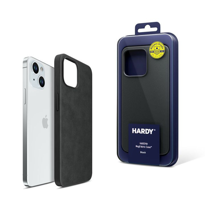 3MK CASE HARDY MAGFABRIC IPHONE 15 BLACK