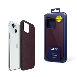 3MK CASE HARDY MAGFABRIC IPHONE 15 PLUS MULBERRY