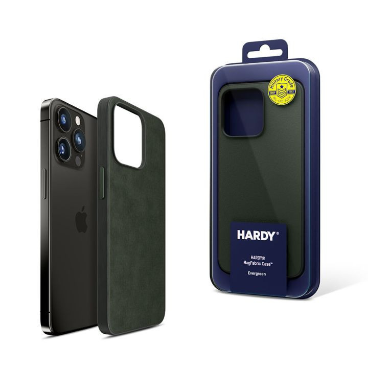 3MK CASE HARDY MAGFABRIC IPHONE 15 PRO EVERGREEN